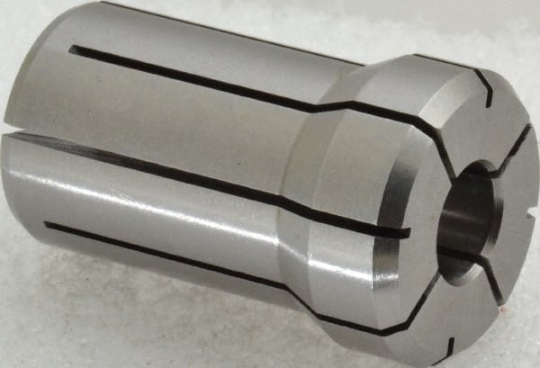 Accupro - 13/32 Inch, Series DA180 Double Angle Collet - 1.637 Inch Overall Length, 1.035 Inch Overall Diameter - Exact Tooling