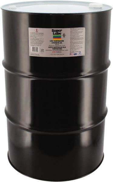 Synco Chemical - 55 Gal Drum Synthetic Machine Oil - SAE 75W, ISO 22 - Exact Tooling