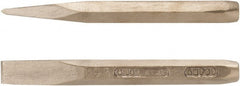 Ampco - 12" OAL x 9/16" Blade Width Nonsparking Cold Chisel - Exact Tooling