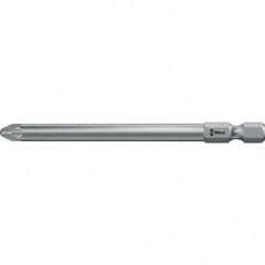 Wera - #2 Pozidriv Screwdriver Bit - 5" OAL - Exact Tooling