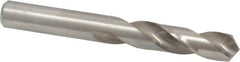 Chicago-Latrobe - 25/64" 118° Spiral Flute High Speed Steel Screw Machine Drill Bit - Bright Finish, Right Hand Cut, 1-7/8" Flute Length, 3-1/4" OAL, Standard Point, Straight Shank - Exact Tooling