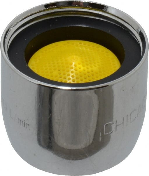 Chicago Faucets - Faucet Replacement 2.2 GPM Aerator - Polished Chrome, Use with Chicago Faucet Gooseneck and Swing Spouts - Exact Tooling