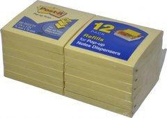 3M - 100 Sheet, 3 x 3", Note Pad/Writing Pad/Notebook - Yellow - Exact Tooling