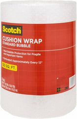 3M - 50' Long x 12" Wide, Cushion Wrap - Clear - Exact Tooling
