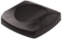 Rubbermaid - Square Lid for Use with 23 Gal Square Trash Cans - Black, Plastic, For 3569-07 & 3569-88 - Exact Tooling
