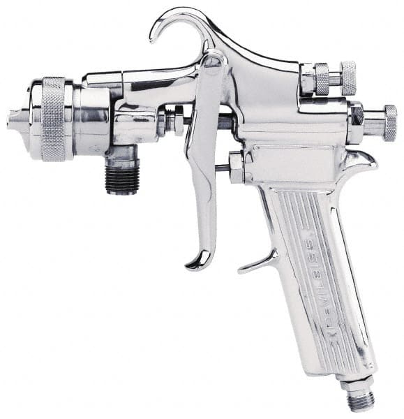 DeVilbiss - Pressure Type Paint Spray Gun for Solvent Base Zinc - 100 Max CFM - Exact Tooling