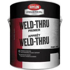 Krylon - 1 Gal Red Rust Inhibitive Primer - 400 Sq Ft/Gal, Direct to Metal, Quick Drying - Exact Tooling