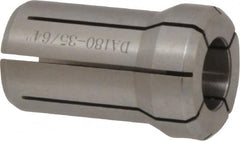 Accupro - 35/64 Inch, Series DA180 Double Angle Collet - 1.637 Inch Overall Length, 1.035 Inch Overall Diameter - Exact Tooling