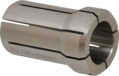 Accupro - 21/32 Inch, Series DA180 Double Angle Collet - 1.637 Inch Overall Length, 1.035 Inch Overall Diameter - Exact Tooling