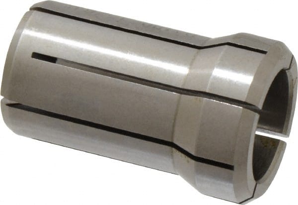 Accupro - 45/64 Inch, Series DA180 Double Angle Collet - 1.637 Inch Overall Length, 1.035 Inch Overall Diameter - Exact Tooling
