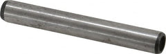 Value Collection - 8mm Diam x 60mm Pin Length Alloy Steel Pull Out Dowel Pin - C 57-63 Hardness, 1 Rounded & 1 Threaded End - Exact Tooling