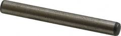 Value Collection - 8mm Diam x 70mm Pin Length Alloy Steel Pull Out Dowel Pin - C 57-63 Hardness, 1 Rounded & 1 Threaded End - Exact Tooling