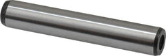 Value Collection - 12mm Diam x 70mm Pin Length Alloy Steel Pull Out Dowel Pin - C 57-63 Hardness, 1 Rounded & 1 Threaded End - Exact Tooling