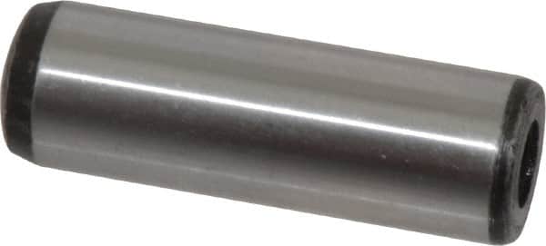Value Collection - 16mm Diam x 50mm Pin Length Alloy Steel Pull Out Dowel Pin - C 57-63 Hardness, 1 Rounded & 1 Threaded End - Exact Tooling