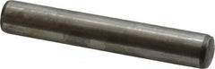 Value Collection - 16mm Diam x 100mm Pin Length Alloy Steel Pull Out Dowel Pin - C 57-63 Hardness, 1 Rounded & 1 Threaded End - Exact Tooling