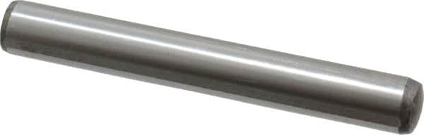 Value Collection - 16mm Diam x 120mm Pin Length Alloy Steel Pull Out Dowel Pin - C 57-63 Hardness, 1 Rounded & 1 Threaded End - Exact Tooling