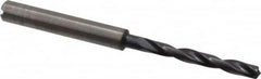 Guhring - #25 140° Solid Carbide Jobber Drill - FIREX Finish, Right Hand Cut, Spiral Flute, Straight Shank, 74mm OAL, SU Point - Exact Tooling