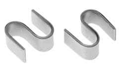 Quantum Storage - 3" High, Open Shelving Wire Shelving S-Hook - Exact Tooling