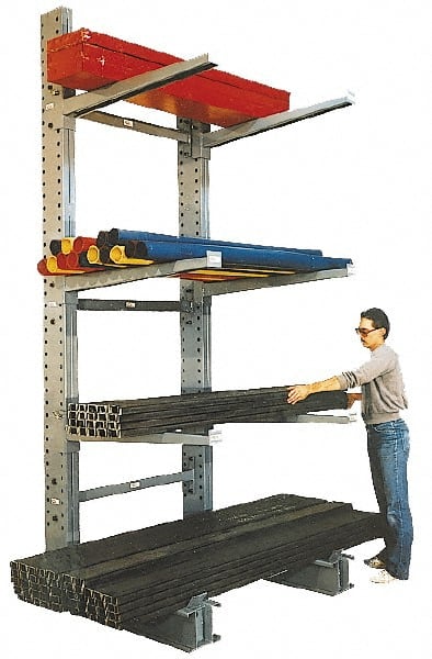 Made in USA - 42 Inches Long, Heavy Duty, Straight Arm - Without Lip, 1,865 Lb. Load Limit - Exact Tooling