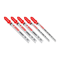 Jig Saw Blade Sets; Blade Material: Bi-Metal; Minimum Blade Length (Inch): 3.25 in; Maximum Blade Length (Inch): 3.25 in; Minimum Blade Thickness (Decimal Inch): 1.25 mm; Maximum Blade Thickness (Decimal Inch): 1.7 mm; Shank Type: T-Shank; Minimum Teeth P