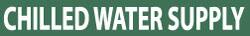 NMC - Pipe Marker with Chilled Water Supply Legend and No Graphic - 3/4 to 1-1/4" Pipe Outside Diam, White on Green - Exact Tooling