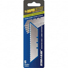 Rapid Edge - Knife Blades Type: Utility Knife Blade Material: Carbon Steel - Exact Tooling