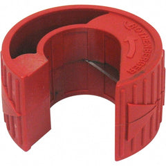 Rothenberger - 3/4" Pipe Capacity, Pipe Cutter - Cuts Plastic, PVC, CPVC, 2" OAL - Exact Tooling