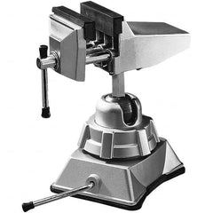 Bessey - Bench Vises Jaw Width (Inch): 2-3/4 Jaw Opening Capacity (Inch): 2-3/4 - Exact Tooling