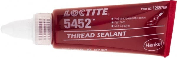 Loctite - 50 mL Tube Purple Pipe Sealant - 300°F Max Working Temp - Exact Tooling