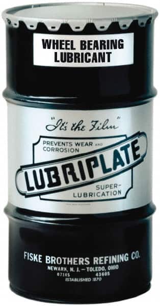 Lubriplate - 120 Lb Drum Lithium Extreme Pressure Grease - Off White, Extreme Pressure, 325°F Max Temp, NLGIG 2, - Exact Tooling
