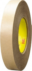 3M - 60 Yds. Long x, High Strength Acrylic Adhesive Transfer Tape - Paper Liner, 5 mil Thick - Exact Tooling