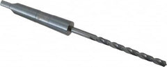 Chicago-Latrobe - 3/16", 1MT 118° Point High Speed Steel Taper Shank Drill Bit - Exact Tooling