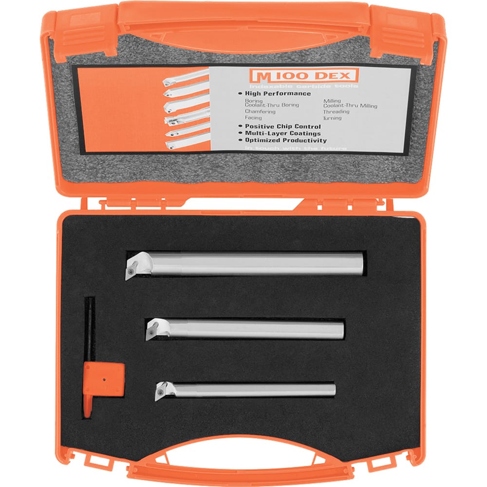 Micro 100 - Indexable Boring Bar Set - Exact Tooling