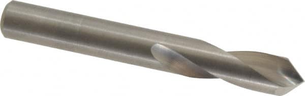 M.A. Ford - 8mm Body Diam, 90°, 64mm OAL, Solid Carbide Spotting Drill - Exact Tooling