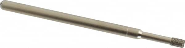 Made in USA - 5/32" Head Thickness CBN Grinding Pin - 1/8" Shank Diam x 1-3/4" Shank Length, Coarse Grade - Exact Tooling