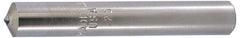 Made in USA - 1/4 Carat Single Point Diamond Dresser - 3" Long x 3/8" Shank Diam - Exact Tooling