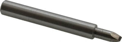 Made in USA - 0.02 Max Concave Radius Single Point Diamond Dresser - 2" Long x 3/8" Shank Diam - Exact Tooling