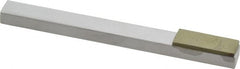 Made in USA - Very Fine, 1" Length of Cut, Single End Diamond Hone - 150 Grit, 3/8" Wide x 3/8" High x 4" OAL - Exact Tooling