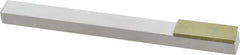 Made in USA - Super Fine, 1" Length of Cut, Single End Diamond Hone - 400 Grit, 3/8" Wide x 3/8" High x 4" OAL - Exact Tooling
