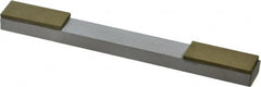 Made in USA - Super Fine, 1" Length of Cut, Double End Diamond Hone - 220 & 400 Grit, 3/8" Wide x 3/8" High x 4" OAL - Exact Tooling