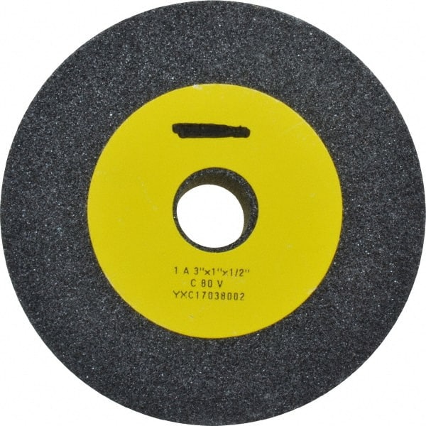 Value Collection - 3" Diam Truing Tool Replacement Wheel - 1" Thick x 1/2" Hole, For Truing Diamond & CBN Wheels - Exact Tooling