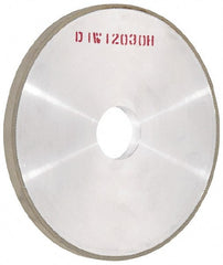 Made in USA - 8" Diam x 1-1/4" Hole x 1/2" Thick, 150 Grit Surface Grinding Wheel - Diamond, Type 1A1, Very Fine Grade - Exact Tooling