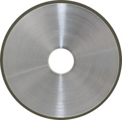Made in USA - 6" Diam x 1-1/4" Hole x 1/8" Thick, 100 Grit Surface Grinding Wheel - Diamond, Type 1A1, Very Fine Grade - Exact Tooling