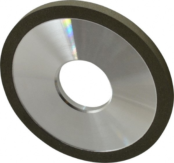 Made in USA - 4" Diam x 1-1/4" Hole x 1/4" Thick, 150 Grit Surface Grinding Wheel - Diamond, Type 1A1, Very Fine Grade - Exact Tooling