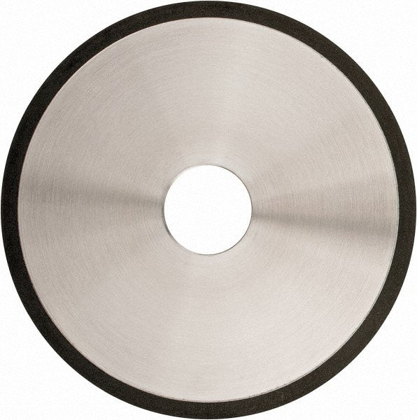 Made in USA - 6" Diam x 1-1/4" Hole x 1/8" Thick, G Hardness, 150 Grit Surface Grinding Wheel - Diamond, Type 1A1, Very Fine Grade - Exact Tooling