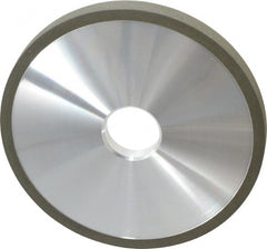 Made in USA - 6" Diam x 1-1/4" Hole x 1/2" Thick, 150 Grit Surface Grinding Wheel - Diamond, Type 1A1, Very Fine Grade - Exact Tooling