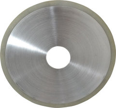 Made in USA - 6" 120 Grit Diamond Cutoff Wheel - 0.035" Thick, 1-1/4" Arbor, Use with Die Grinders - Exact Tooling