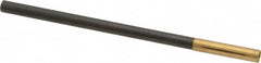 Made in USA - 2-1/2" Length x 1/8" Diam Select Through Hole Barrel Lap - 0.12" Arbor Diam, 0.6" Barrel Length, Eccentric Slot - Exact Tooling