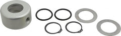 Allied Machine and Engineering - 1/4 NPT, 1-1/4" ID x 2-1/2" OD, Rotary Coolant Adapter for Indexable Tools - 1-3/8" Thick, 3/8 NC" Drive Rod Thread, 1-3/8" OAL, Series T-A - Exact Tooling