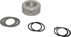 Allied Machine and Engineering - 1/4 NPT, 1-3/4" ID x 3" OD, Rotary Coolant Adapter for Indexable Tools - 1-3/8" Thick, 3/8 NC" Drive Rod Thread, 1-3/8" OAL, Series T-A - Exact Tooling